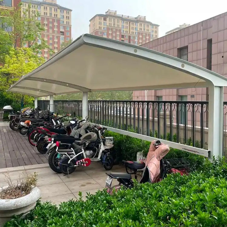 耒阳市膜结构电动车棚